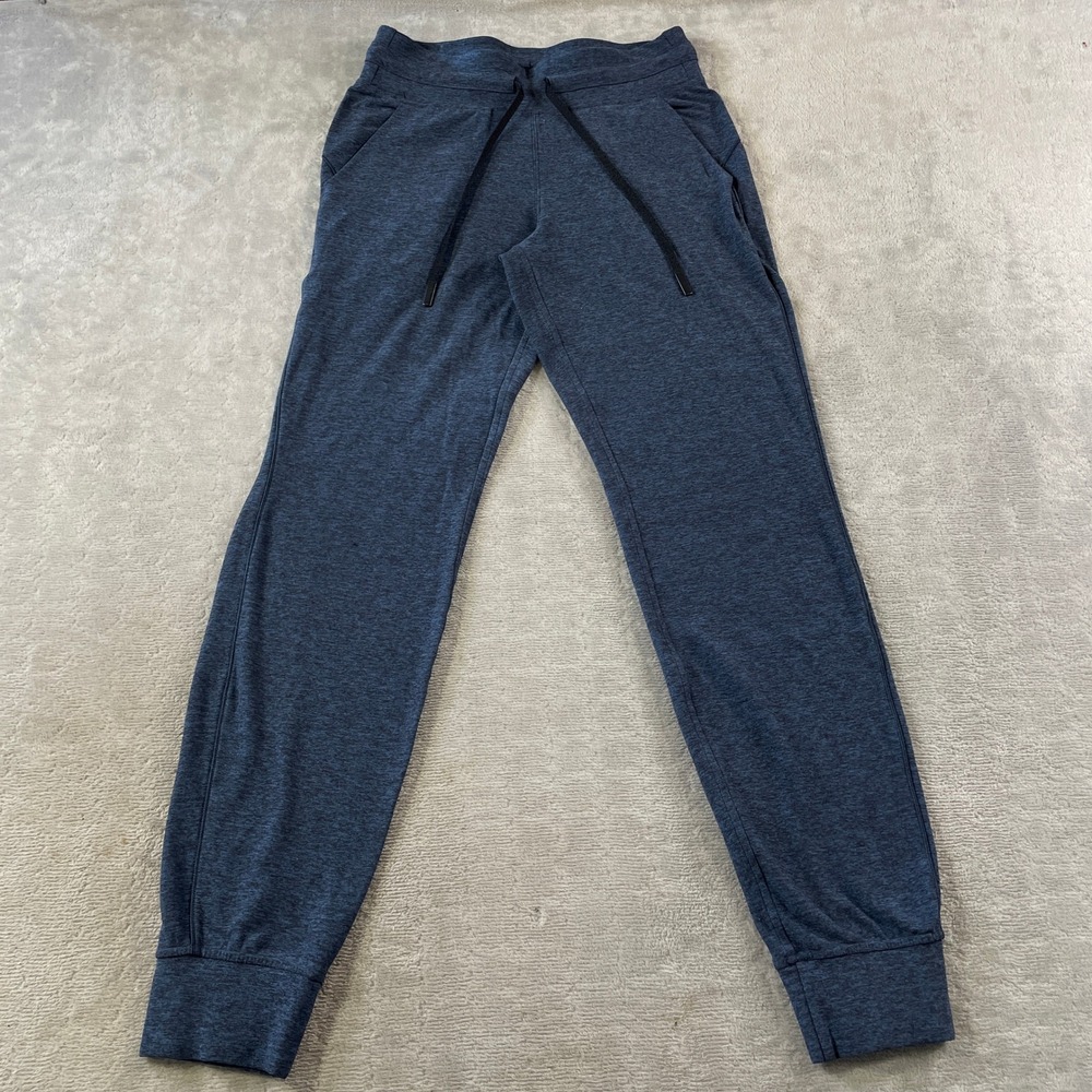 Lululemon Ready to Rulu Jogger Pant Women 6 Blue Active Running Preppy W5BPXS